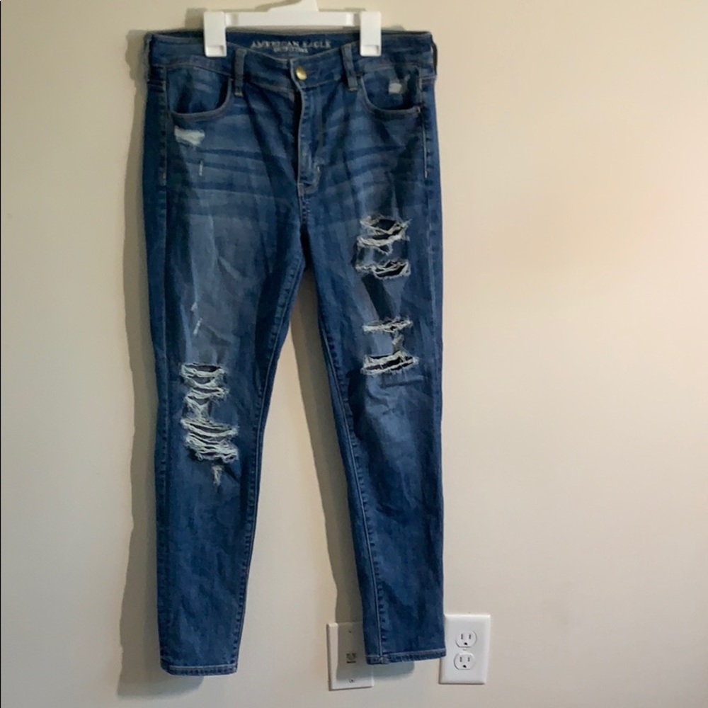 Ripped American Eagle jeans